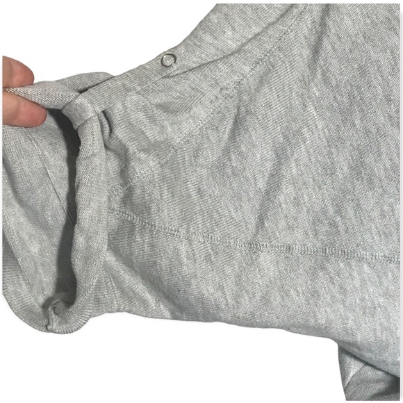 Willi Smith Gray Dolman 3/4 Sleeve Tunic Sweater - Picture 2 of 11